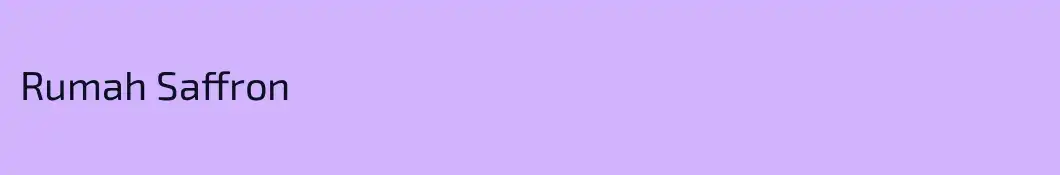 Rumah Saffron